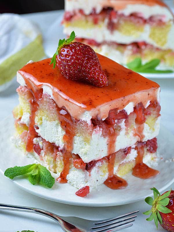 Strawberry Shortcake Cake - The Best Homemade Recipe